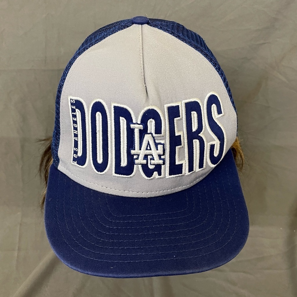 New Era 9Fifty Los Angeles Dodgers Mesh Snap Back Baseball Cap Size Med/Large